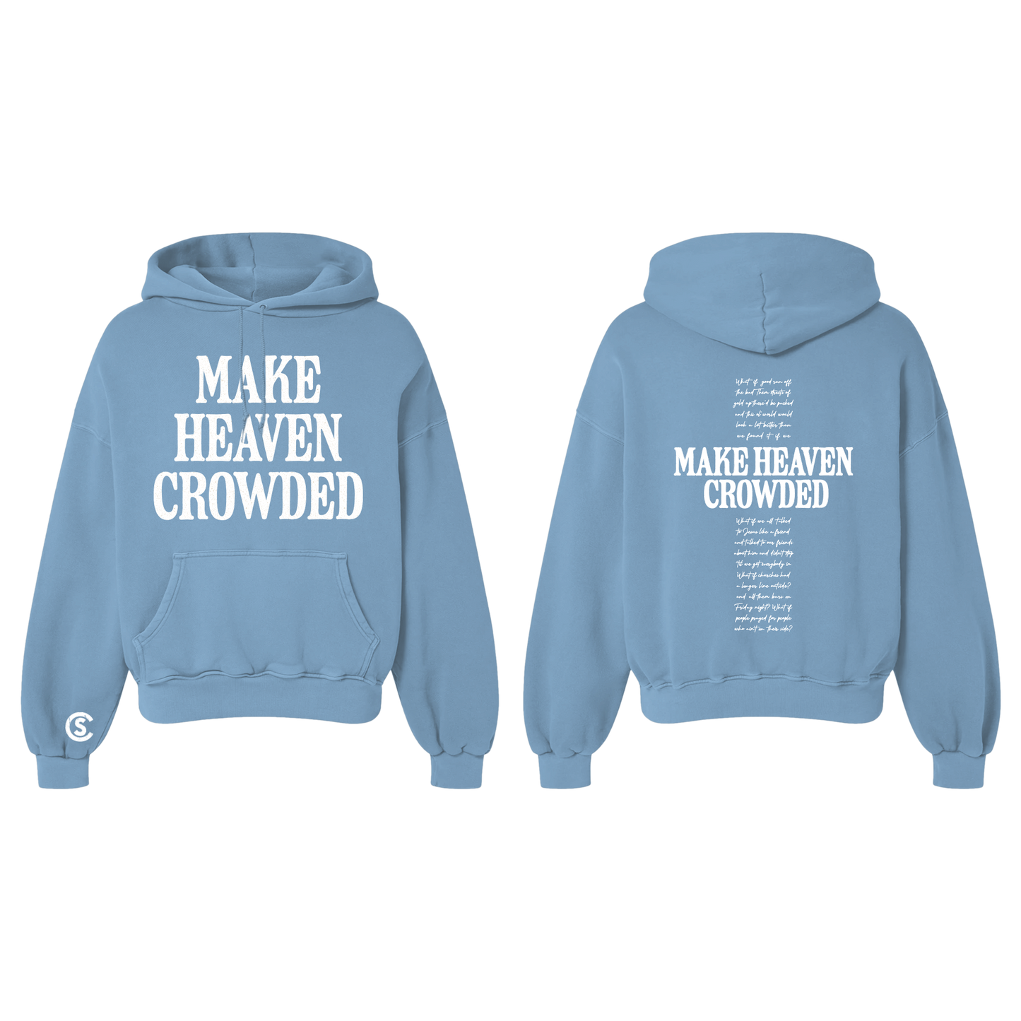 Blue Make Heaven Crowded Hoodie