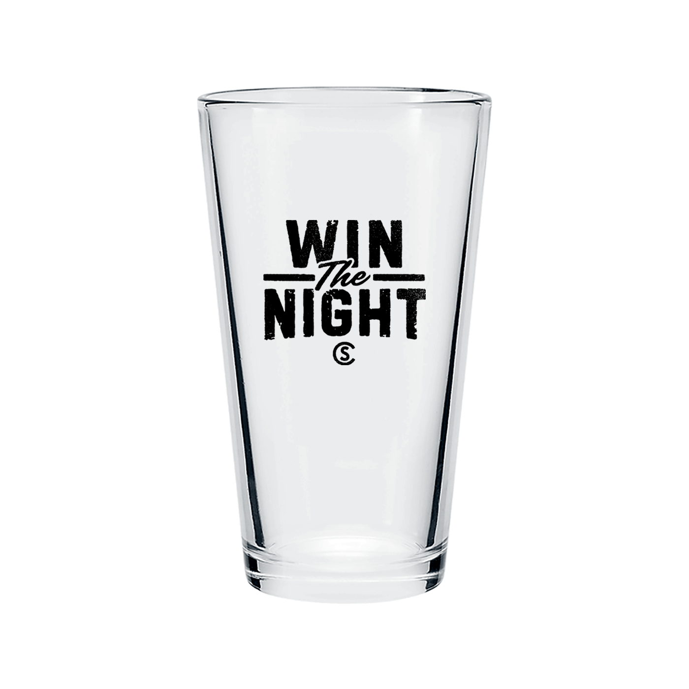 Win the Night Pint Glass