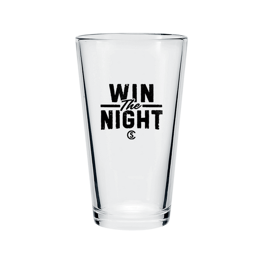 Win the Night Pint Glass
