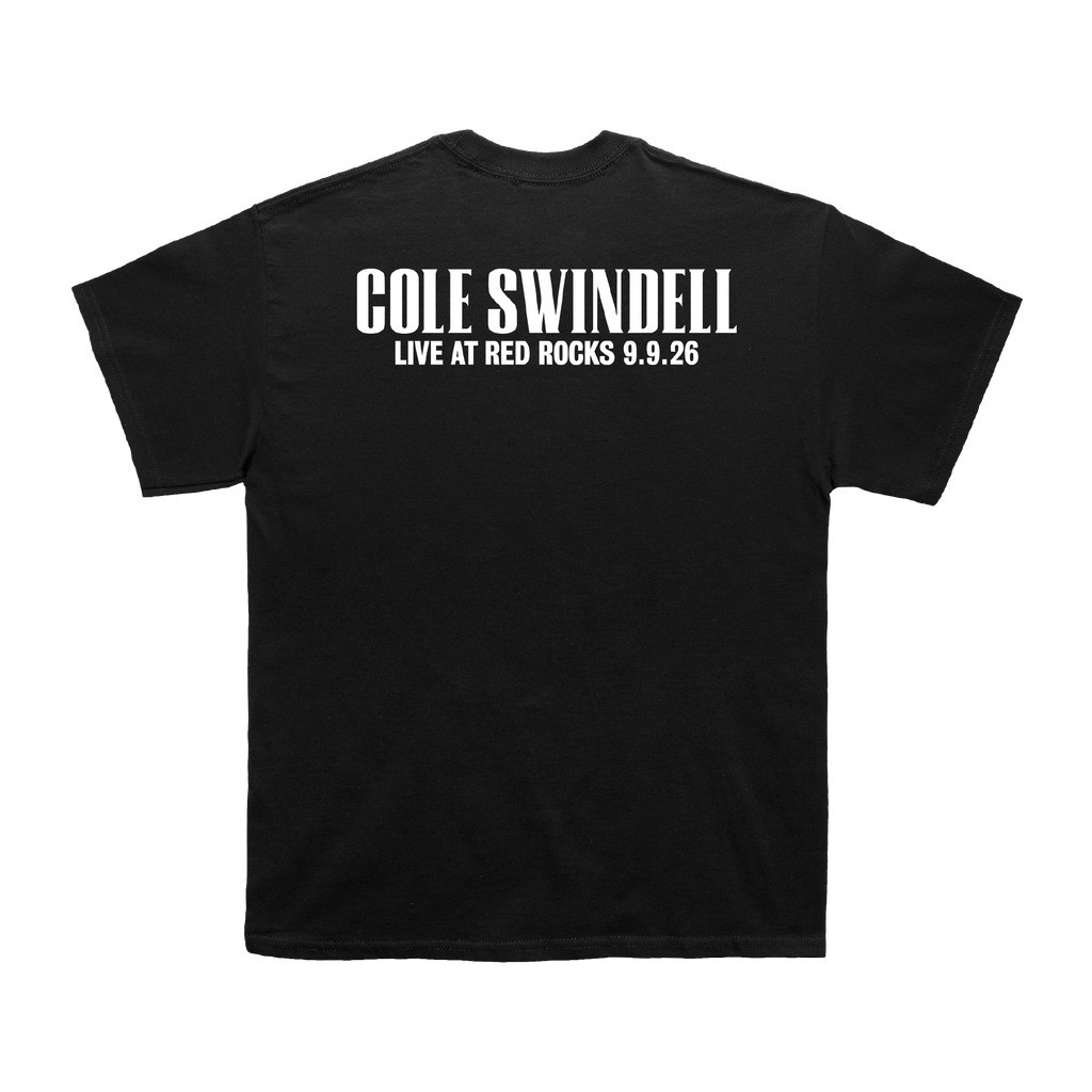 Black Cole Swindell Red Rocks Tee