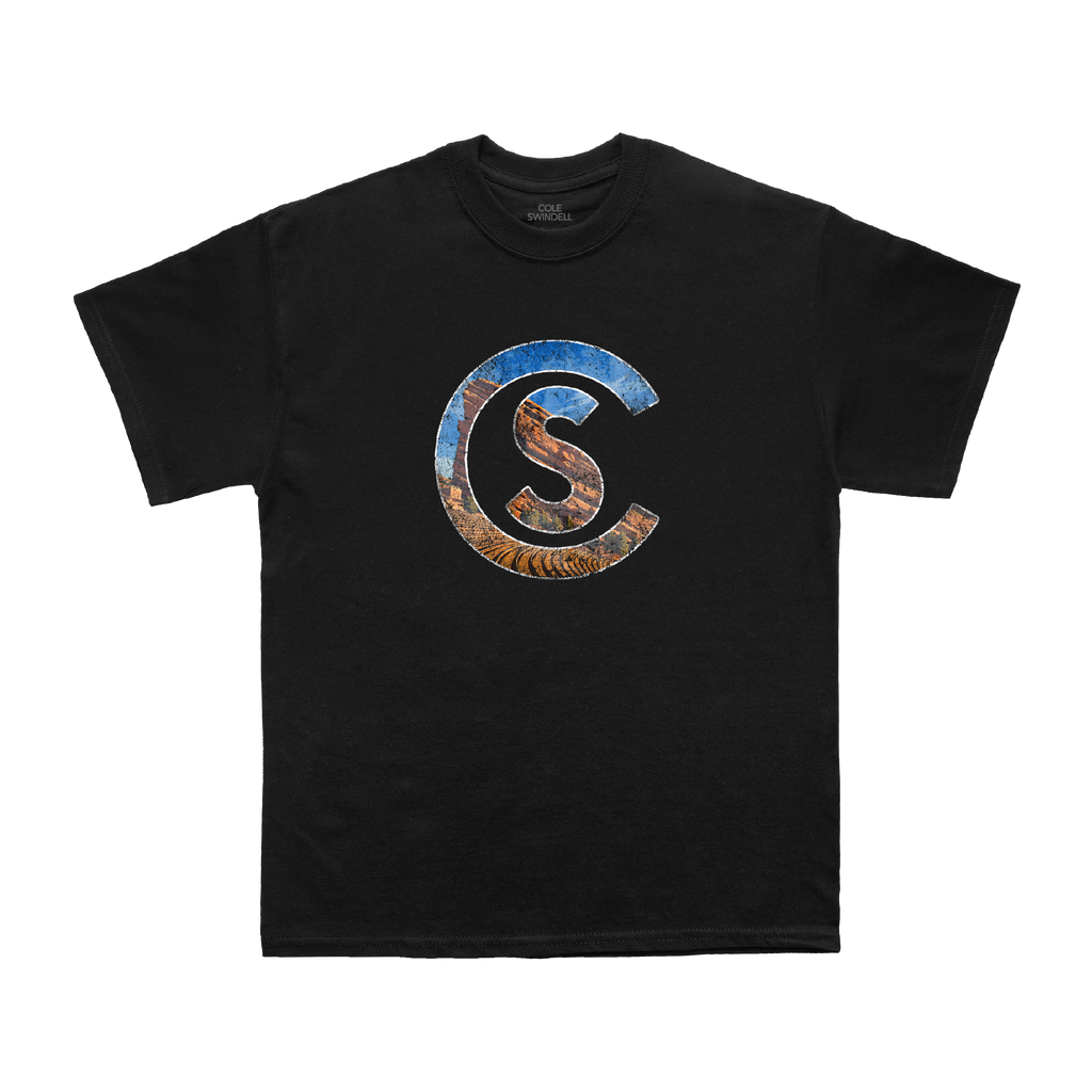 Black Cole Swindell Red Rocks Tee
