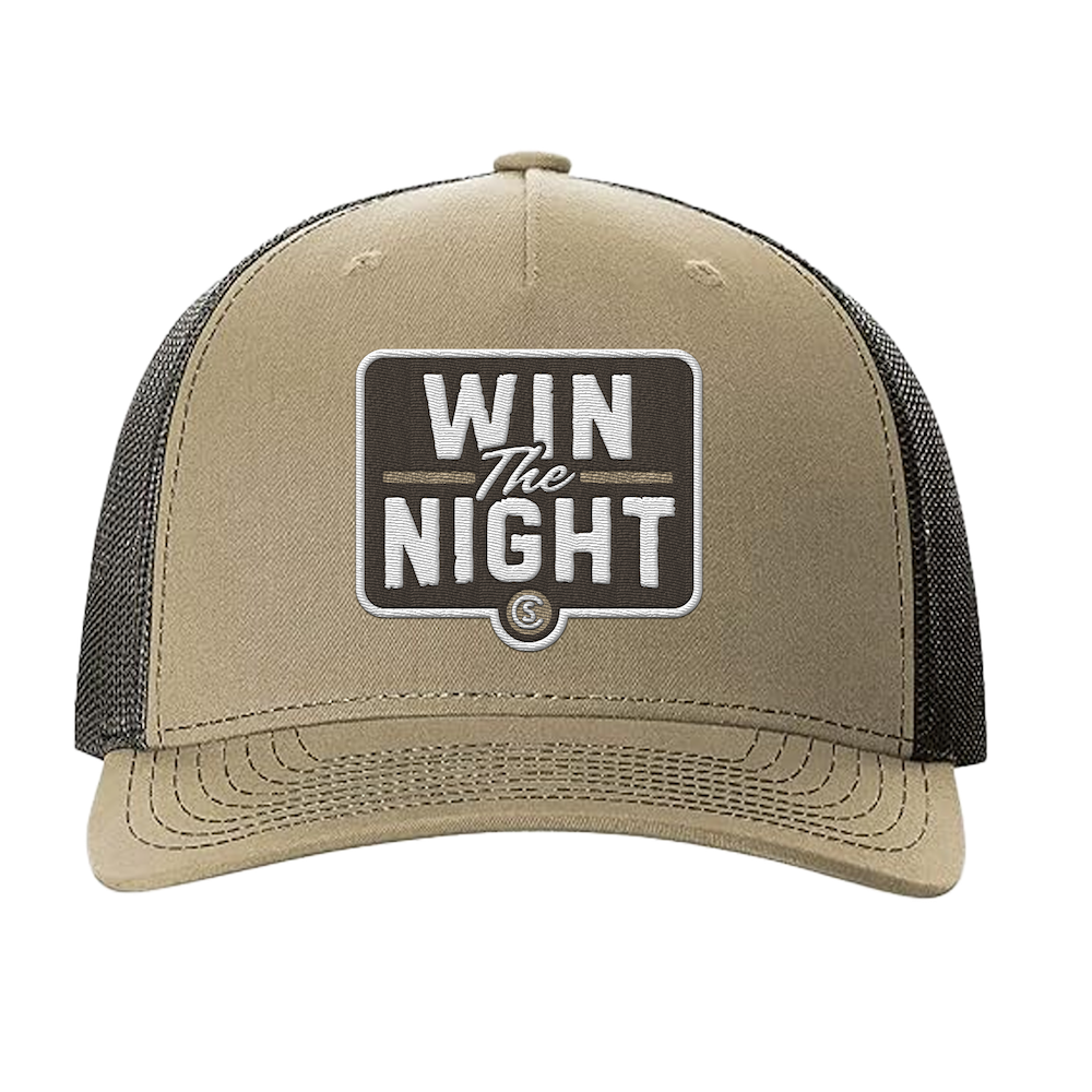 Win The Night Trucker Hat