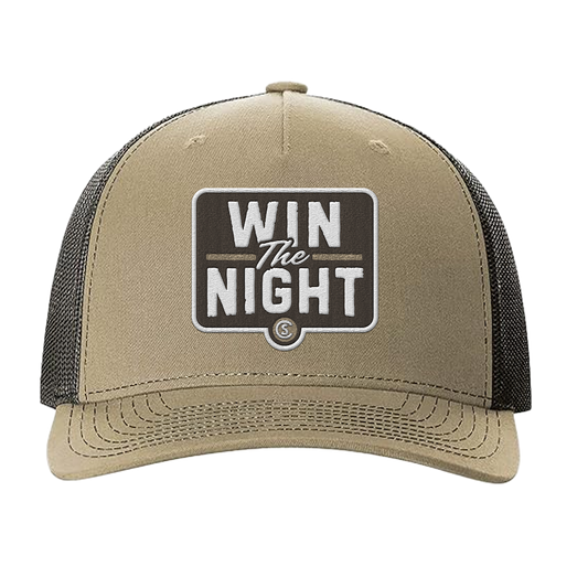 Win The Night Trucker Hat